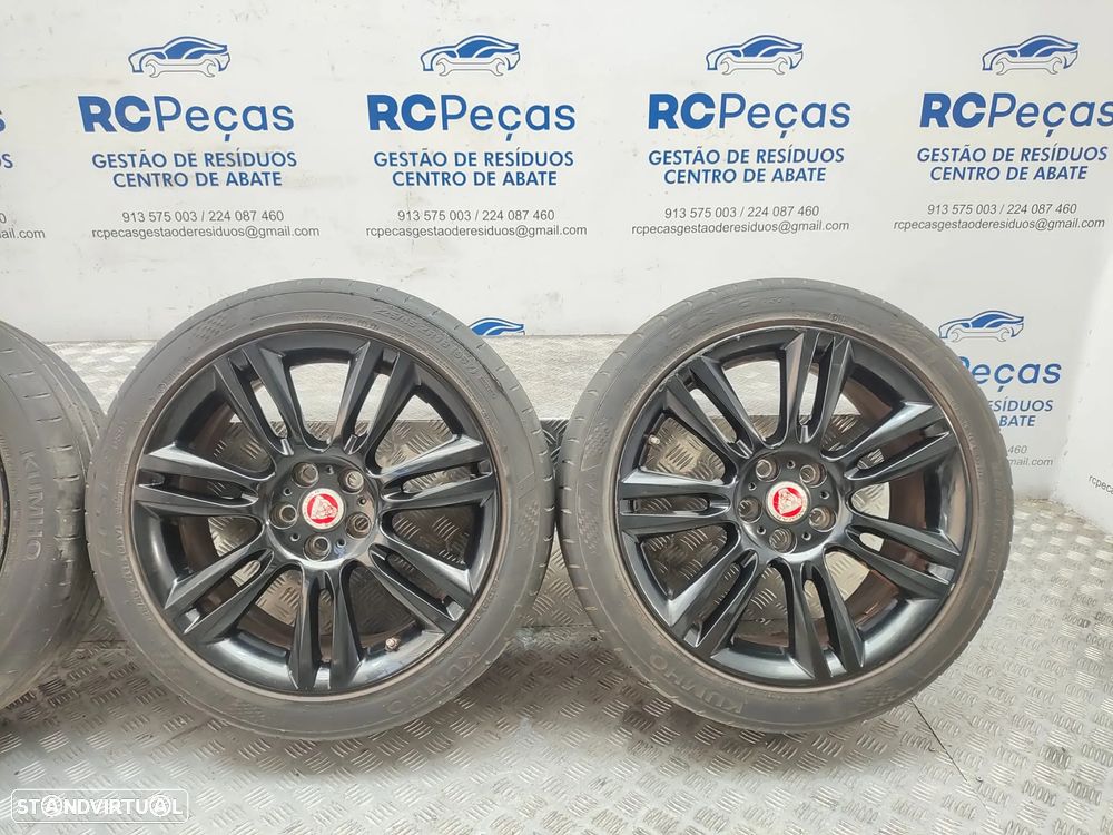 Conjunto de jantes 18 Matrix Jaguar XE X760 7,5J ET46 5x108 Original - 4
