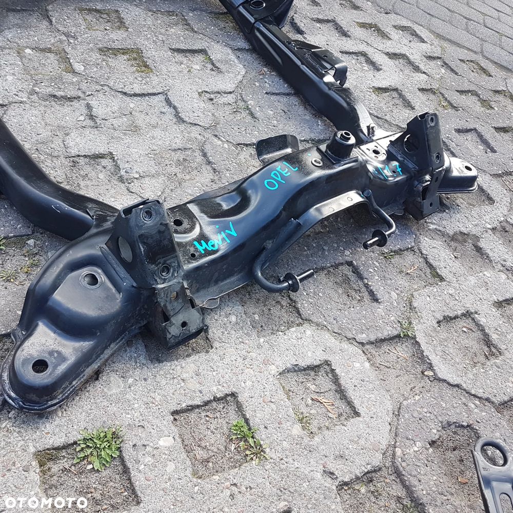 sanki rama wózek kołyska belka trawers opel meriva A corsa c combo c diesel 1.3 1.7 zdrowe oryginal nie malowane - 4