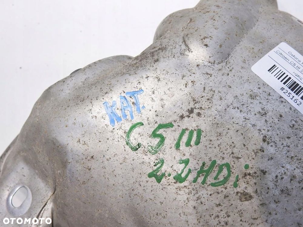 OSŁONA TERMICZNA KATALIZATORA C5 III 2.2 HDI - 4