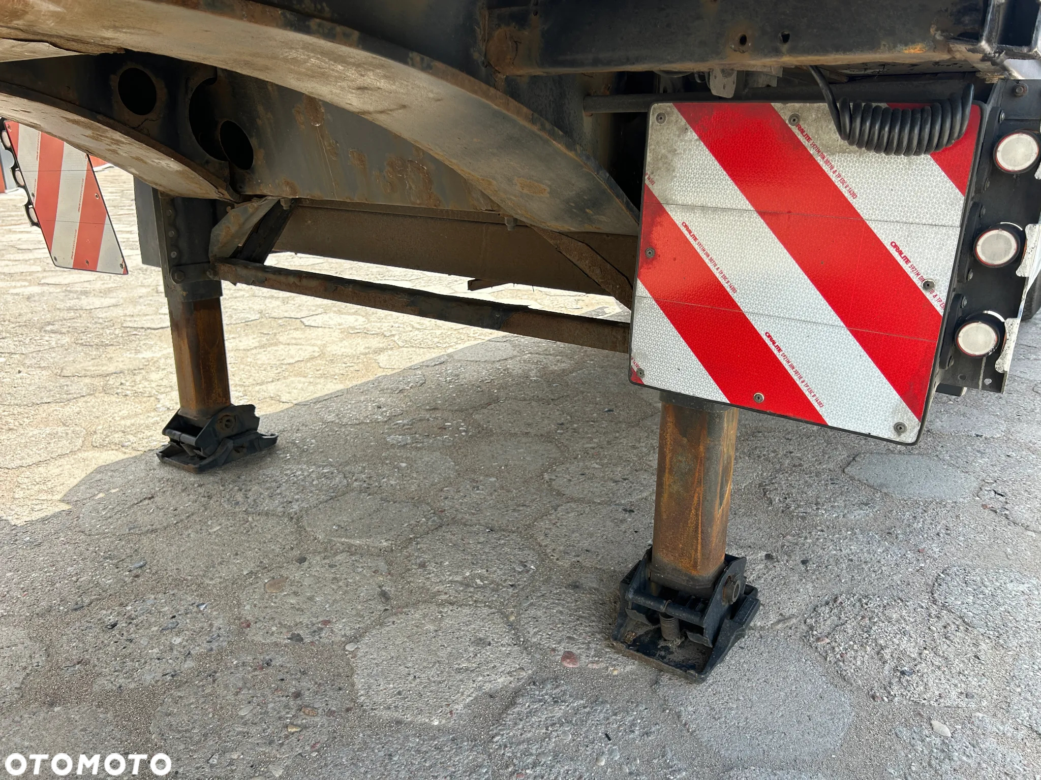 Krone PLATFORMA NISKOPODWOZIOWA z NAJAZDAMI / MEGA R 19.5 / OSIE SAF !! - 14