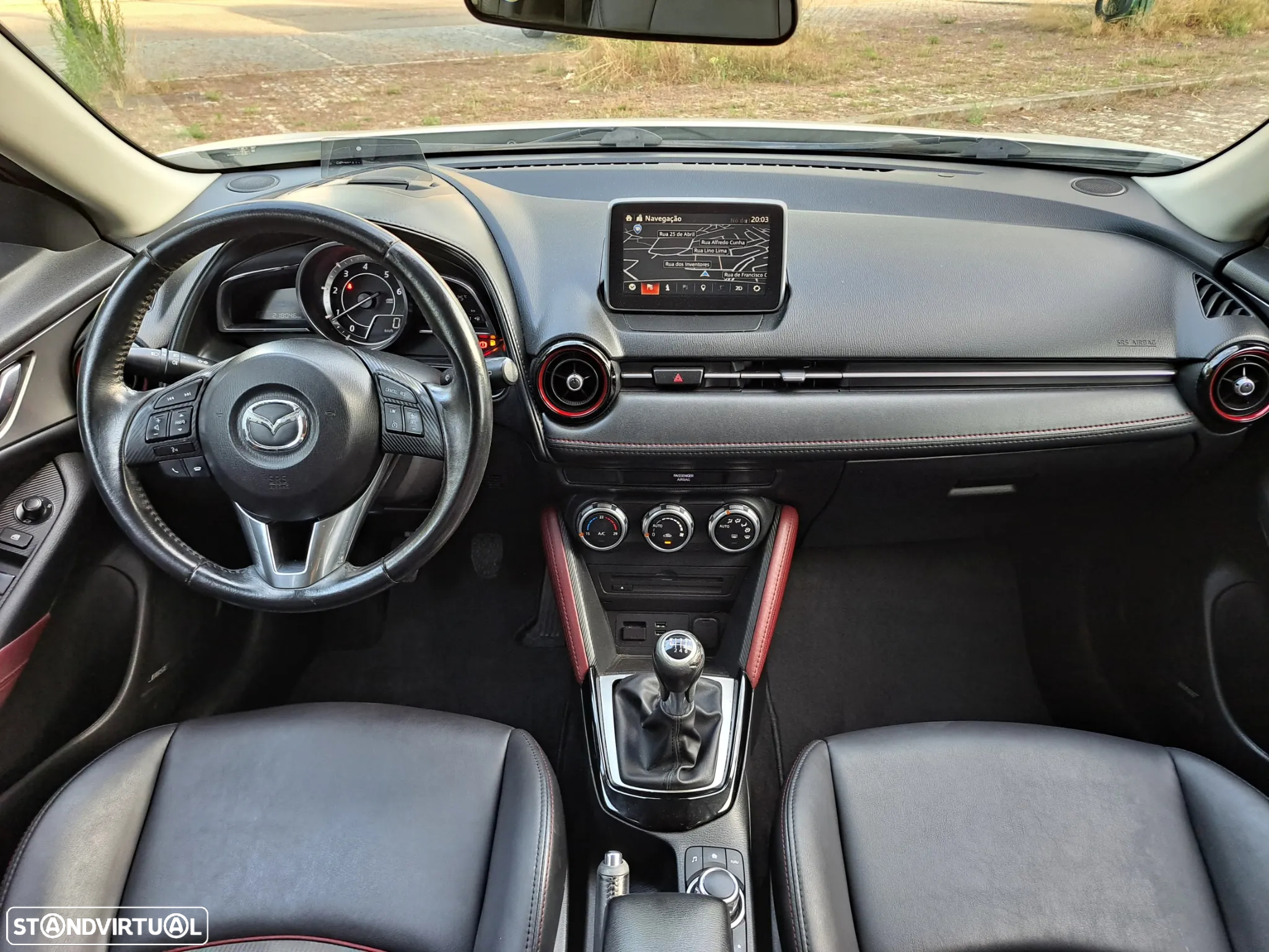 Mazda CX-3 1.5 Sky.Excellence HT Leather White Navi - 4