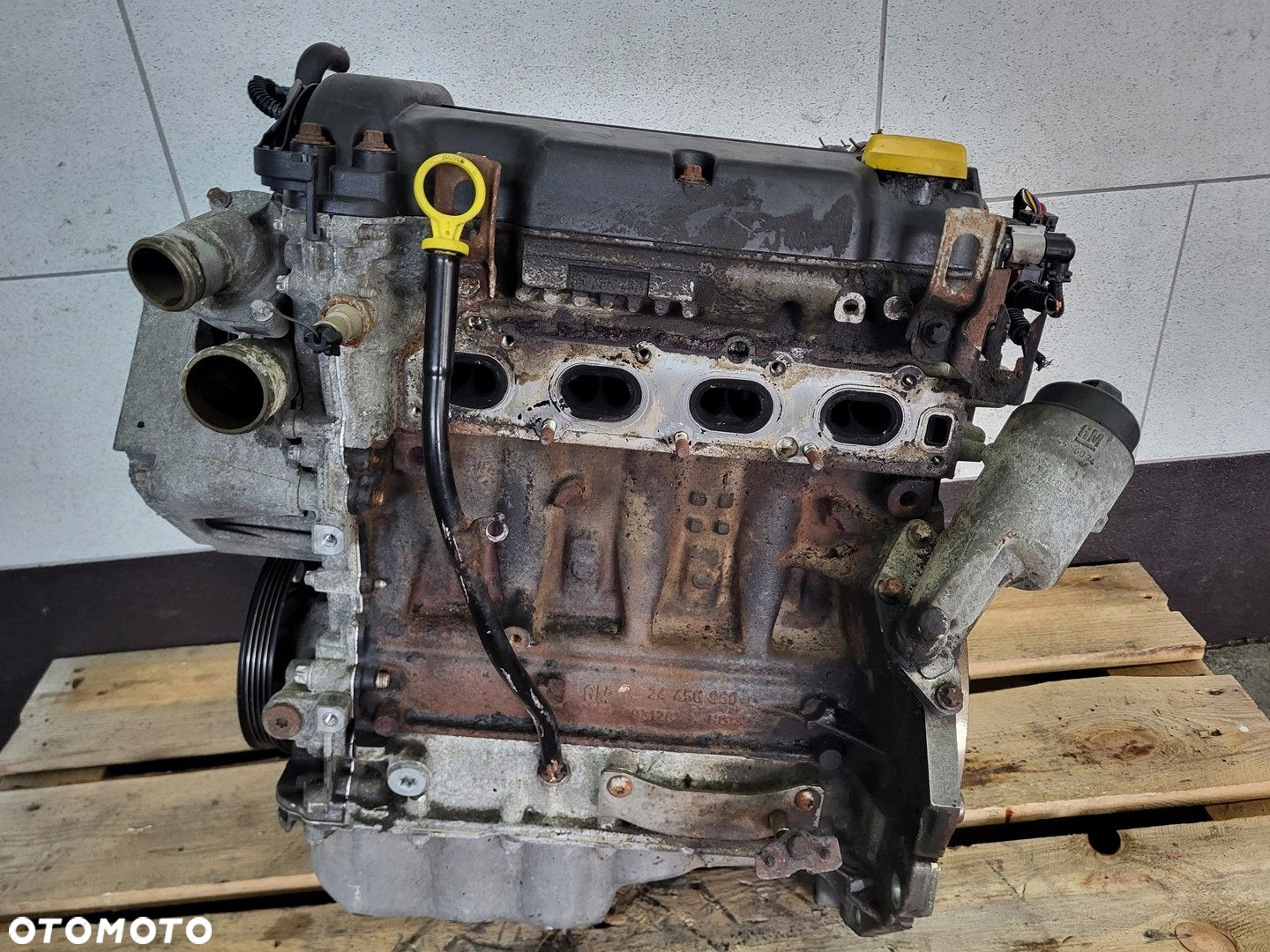 Silnik Słupek Z12XEP 1.2 benzyna OPEL CORSA D ASTRA H AGILA 248tys km - 3
