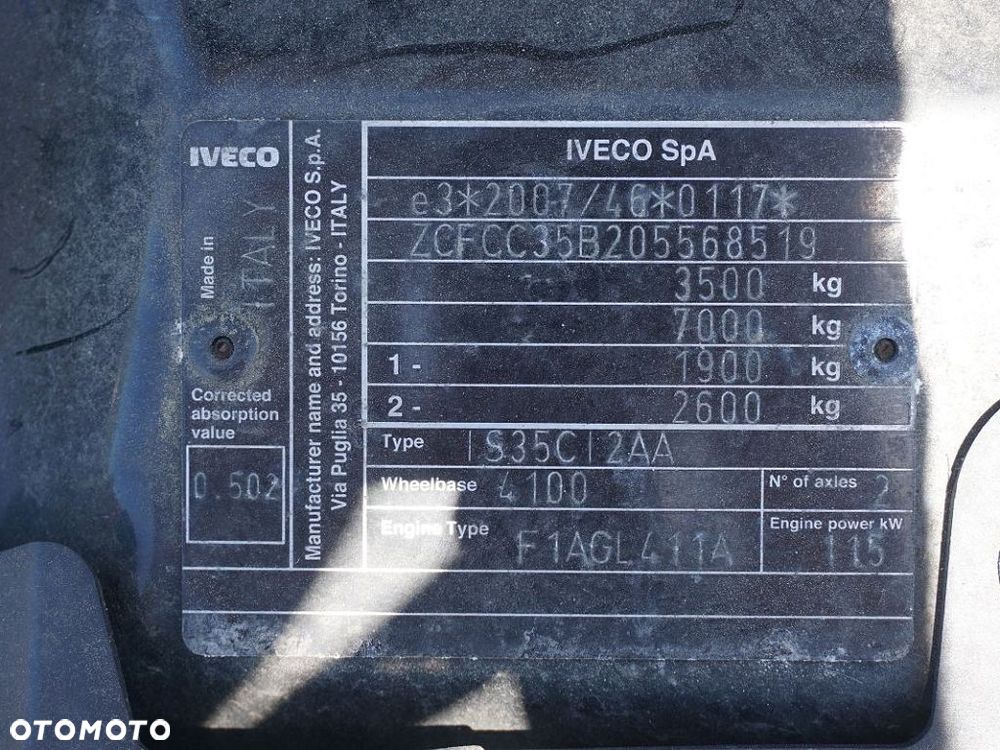 Iveco DAILY 35C16 - 13