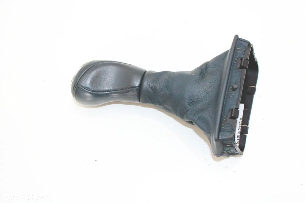 Gałka mieszek niebieski lewarek biegów OE Mercedes SL R230 W230 A2302670410 - 9