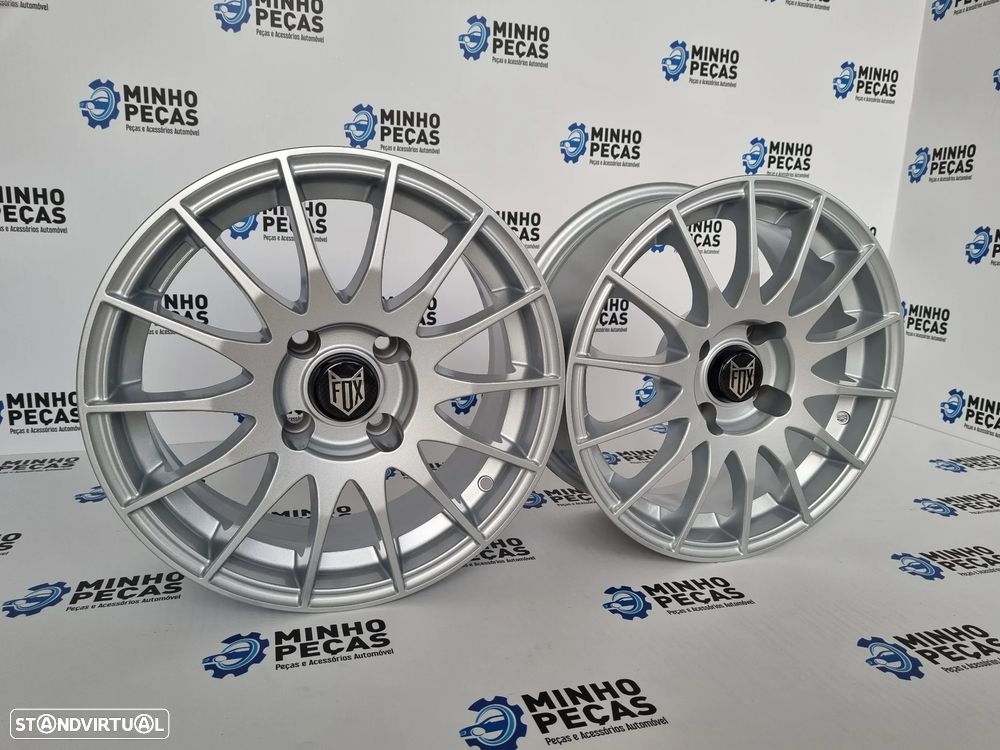 Jantes Fox (FX004) em 15 silver (4x108) - 2
