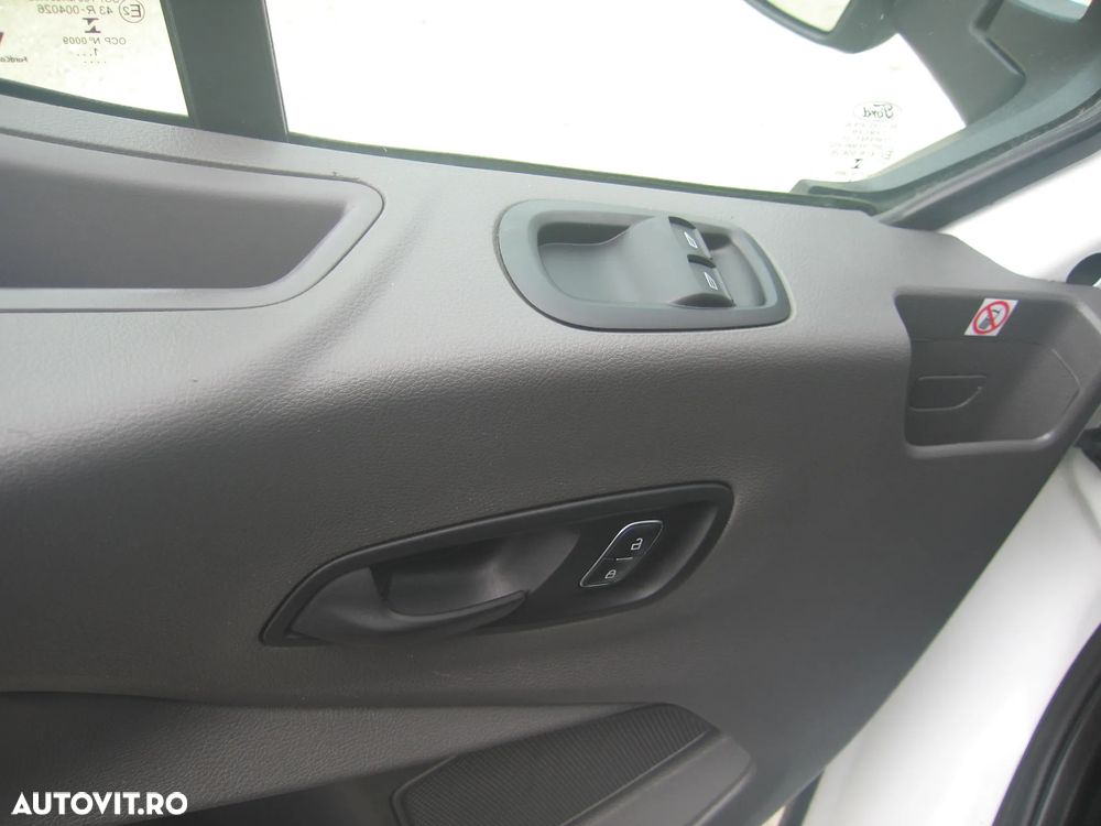 Ford TRANSIT 3 LOC. PLATFORMA cu PRELATA , AC. - 19