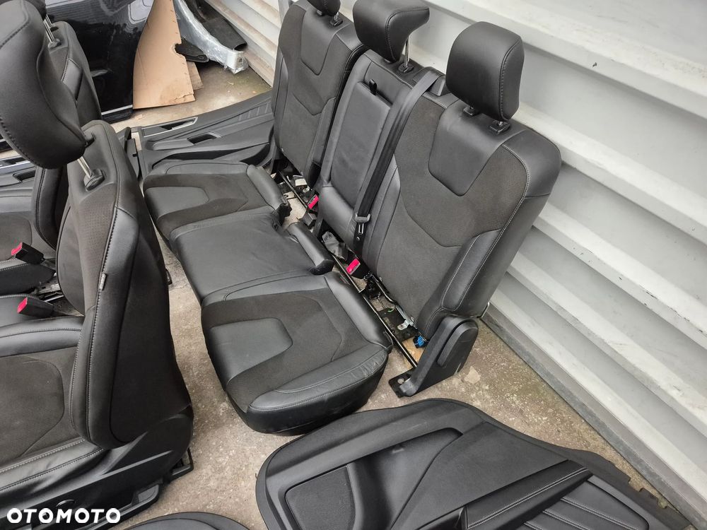 FORD EDGE MK2 2015- FOTELE SKÓRY SKÓRZANE ŚRODEK KOMPLET IEALNE JAK NOWE EUROPA - 5