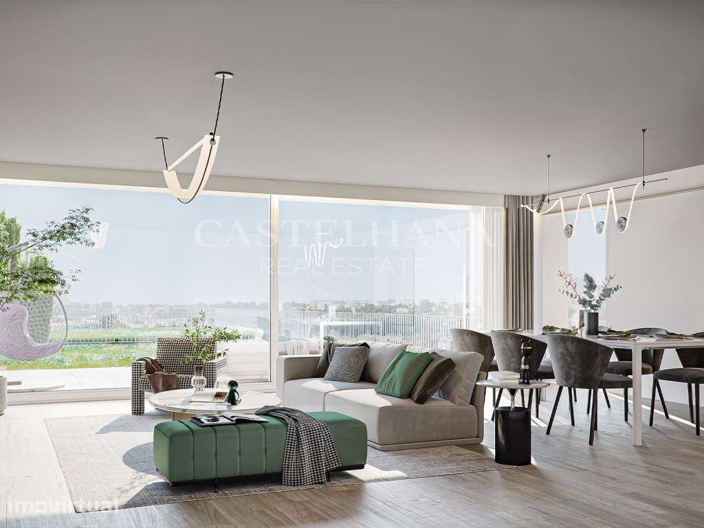 Apartamento T3 com varanda, no mais recente empreendimento a nascer... - Grande imagem: 2/120