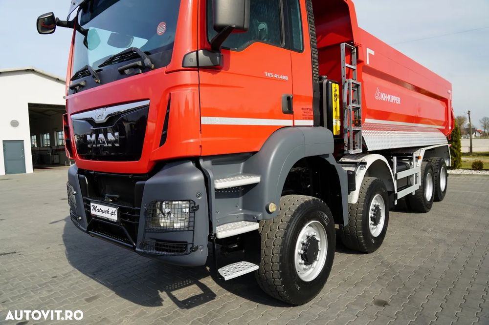 MAN TGS 41.480 / 8X8 / ​​​​BASCULĂ SPATE / KH KIPPER / AUTOMATĂ / EURO 6 - 16