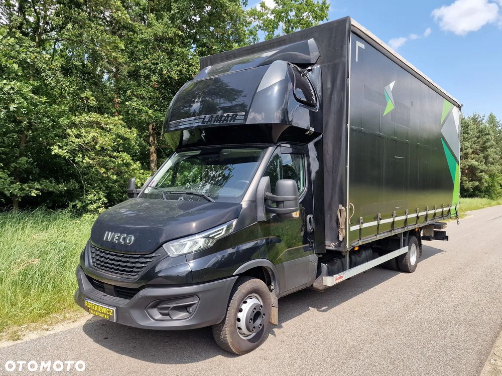 Iveco 70C18, WINDA chowana ,16 EP, SALON PL ,Firanka obustronna + klamry, Bezwypadkowy ,7,2 T , 3.0 , - 6