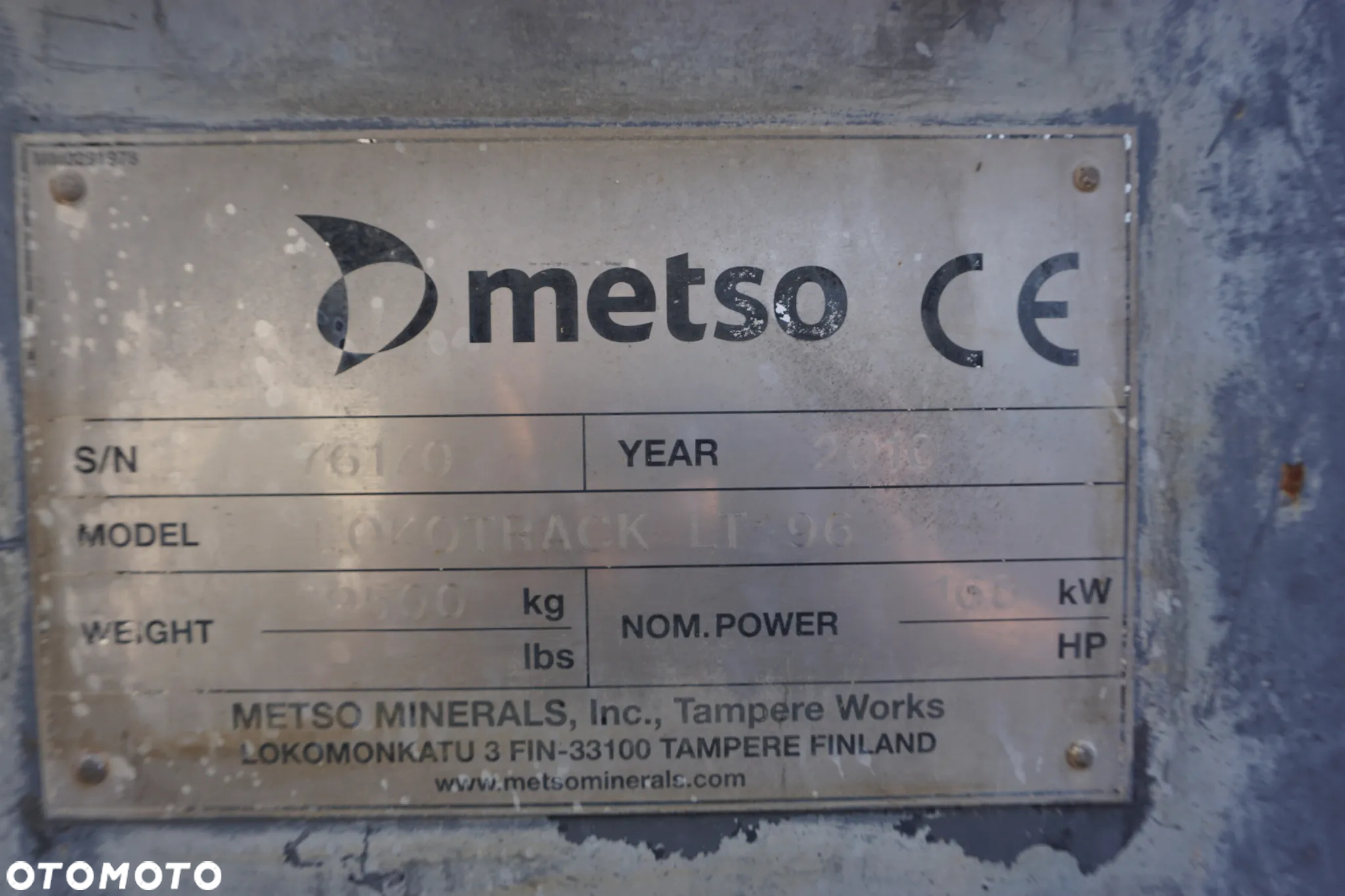 Inny Metso LT 96 - 15