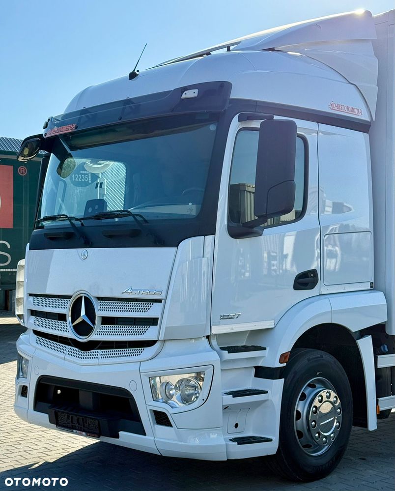 Mercedes-Benz ACTROS 1827 / KONTENER / WINDA / 19 EUROPALET / SYPIALKA / AUTOMAT / SPROWADZONY / 2018 ROK - 7