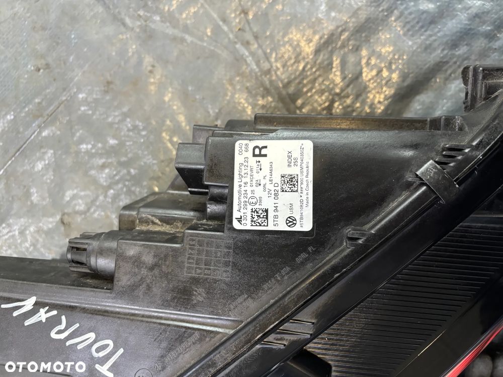 Vw Touran III 5TB lampa przód prawa Full Led 5TB941082D - 7