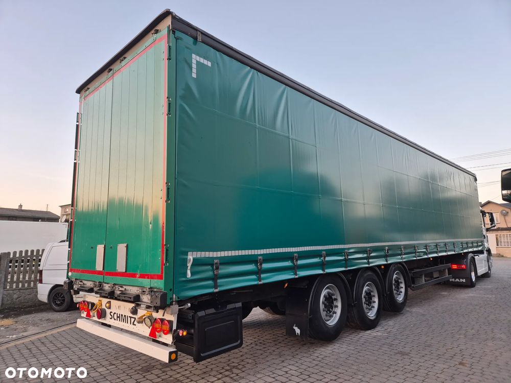 Schmitz Cargobull Standard 2018 2x oś podnoszona podnoszony dach z Niemiec  / OŚ PODNOSZONA / ładne opony / nowa plandeka / od pierwszego właściciela / OKAZJA - 32