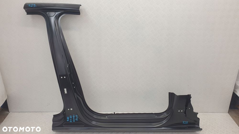 audi a4 b9 kombi avant 8w9 słupek a próg poszycie prawe 8w9809848c - 1