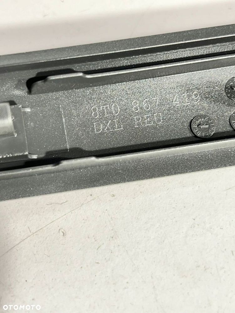 8T0 867 419 Poszycie drzwi tylnych Audi A5 8T 8F 2010 KOMPLET - 12