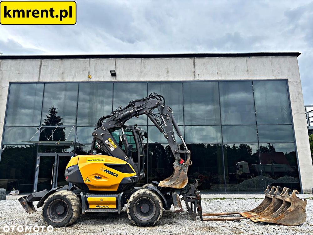 Mecalac 9 MWR KOPARKA KOŁOWA 2021R | 11 MWR, 15 MWR, KOMATSU PW 98, TEREX TW 95 110, WACKER NEUSON 100, YANMAR - 3