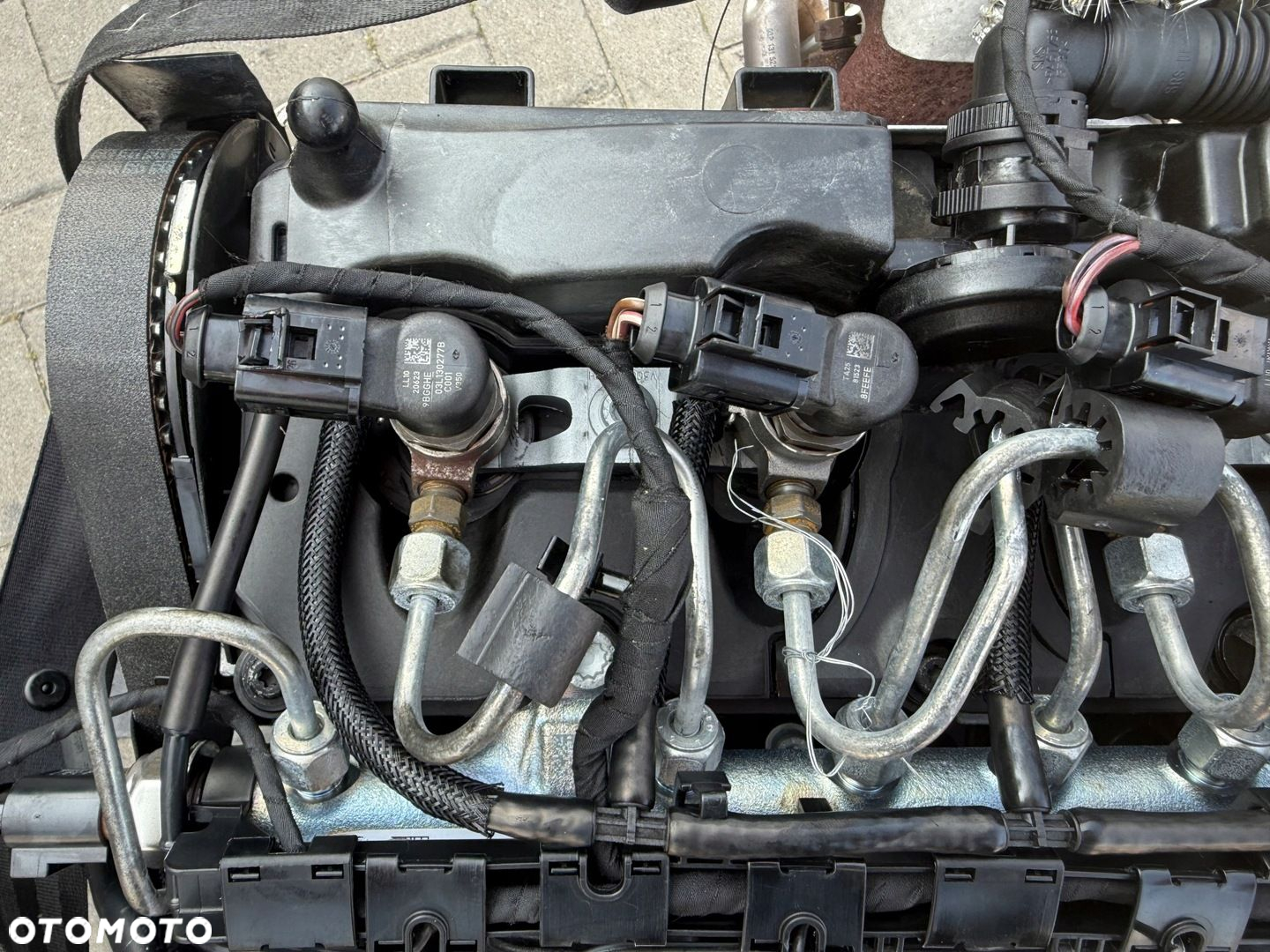 SILNIK KOMPLETNY 1.6 TDI CAY CAYT AUDI VW SEAT SKODA 138 tyś km 60DNI GWAR - 6