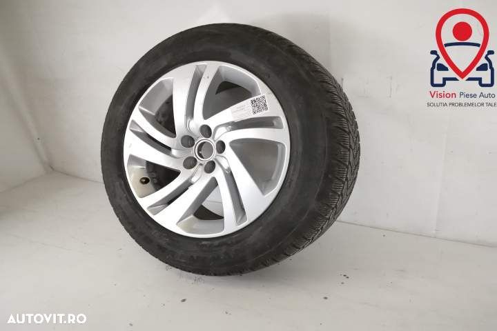 Janta Originala In Stare Buna 8J R18 ET 45 Cu Anvelopa Dunlop Land Rov - 3