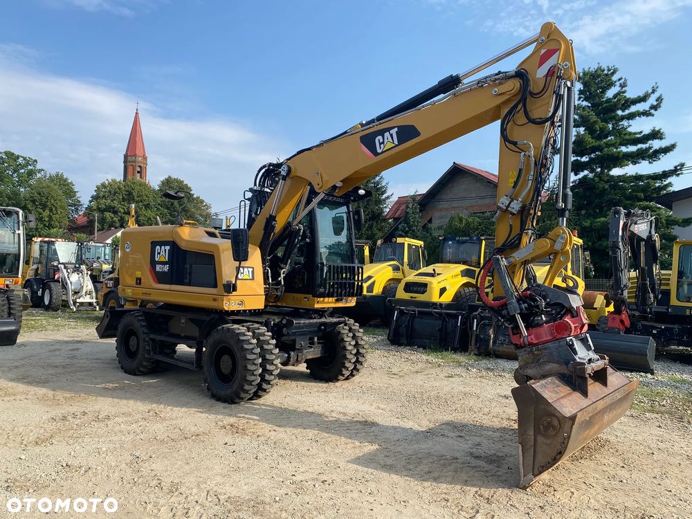 Caterpillar CAT M314F, ROTOTILT, 2019 ROK, 7000 MTH, SYSTEM NIWELACJI 3D TRIMBLE EARTHWORKS, Z NIEMIEC, PIĘKNY STAN, - 9