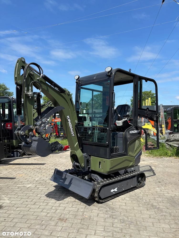 Kingway Koparka 1600kg S16K + Kciuk Hydrauliczny - 1