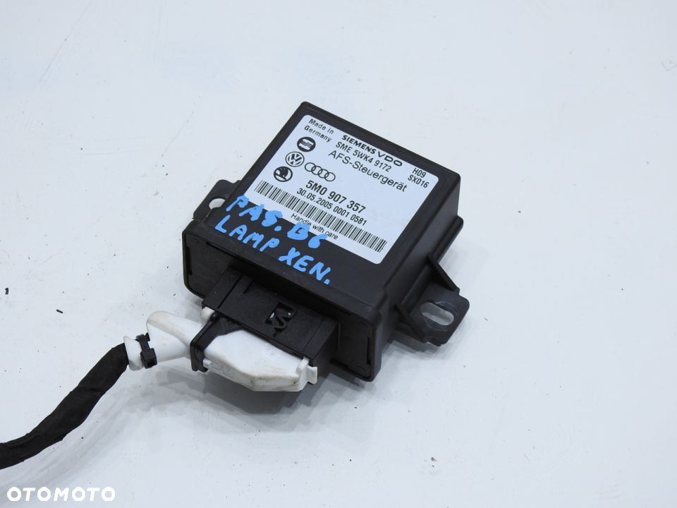 MODUŁ STEROWNIK ŚWIATEŁ XENON PASSAT B6 5M0907357 - 1