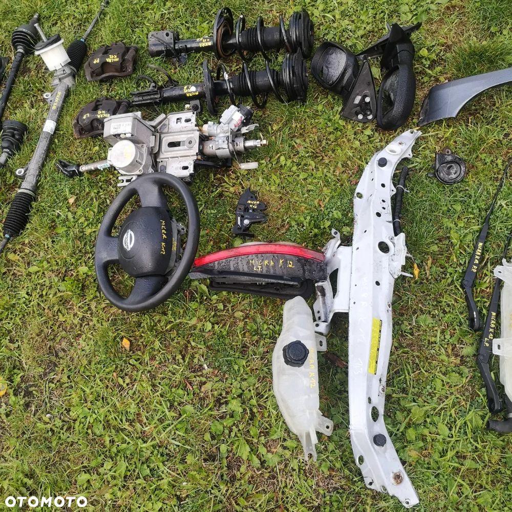 NISSAN MICRA K12 MAGLOWNICA WSPOMAGANIE KIEROWNICY WAHACZ CHŁODNICA - 5