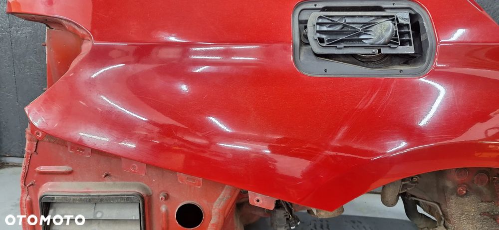 BMW 3 F30 ĆWIARTKA PRAWA TYLNA A75 MELBOURNE RED CZERWONA ĆWIARA BŁOTNIK PRAWY TYŁ SŁUPEK POSZYCIE - 4