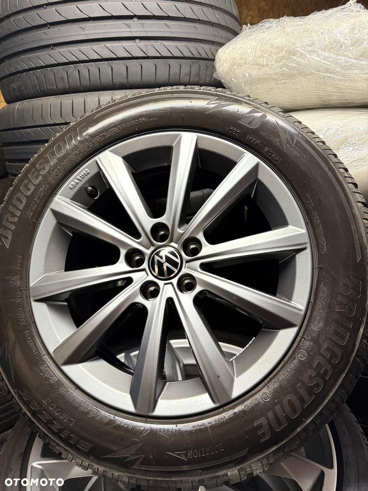 OKAZJA FELGI KOLA VW 2GM T-CROSS POLO ARONA KAMIQ TAIGO 5x100 BRIDGESTONE BLIZZAK 205/60/16 - 1