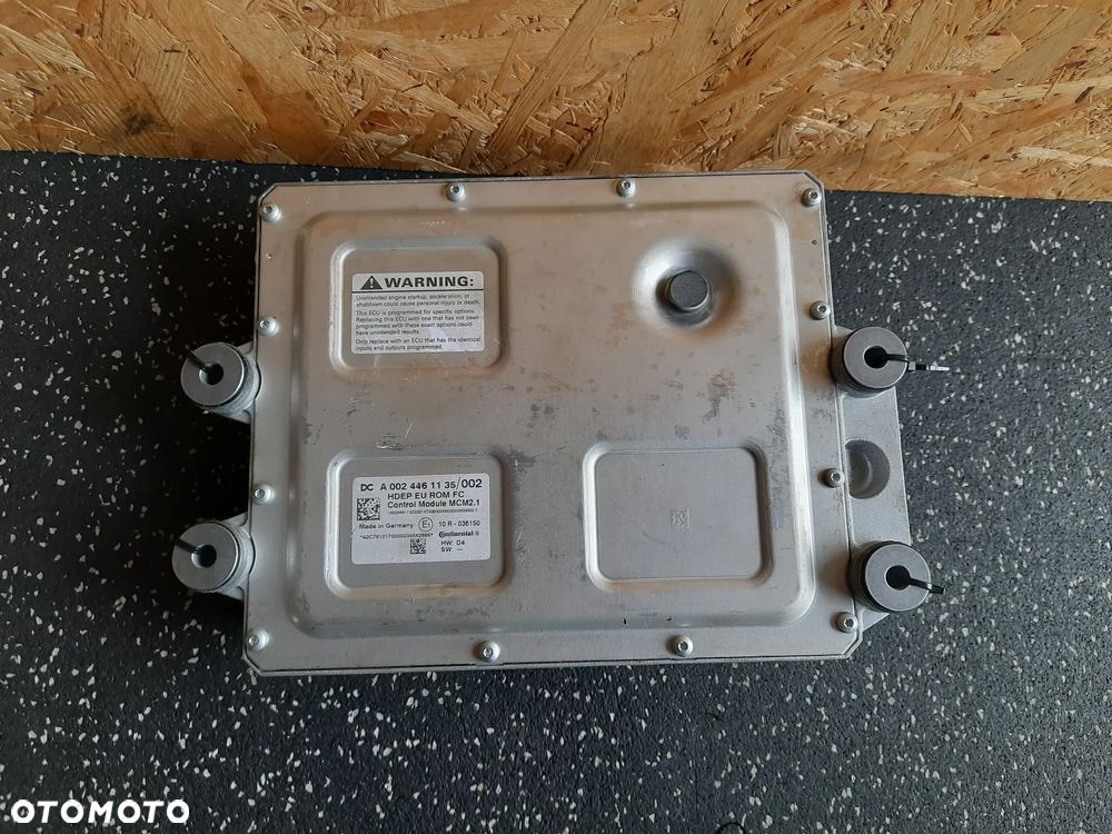 ^ MERCEDES ACTROS MP4 MP5 EURO 6 KOMPUTER STEROWNIK MODUŁ SILNIKA MCM 2.1 HDEP 0024461135 0144482735 - 2