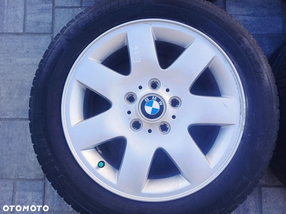 FELGI Z OPONAMI KOŁA ALUMINIOWE BMW E46 R16 5X120 ET47 72,6 mm OPONY R16 205/55 LATO NR12 - 3