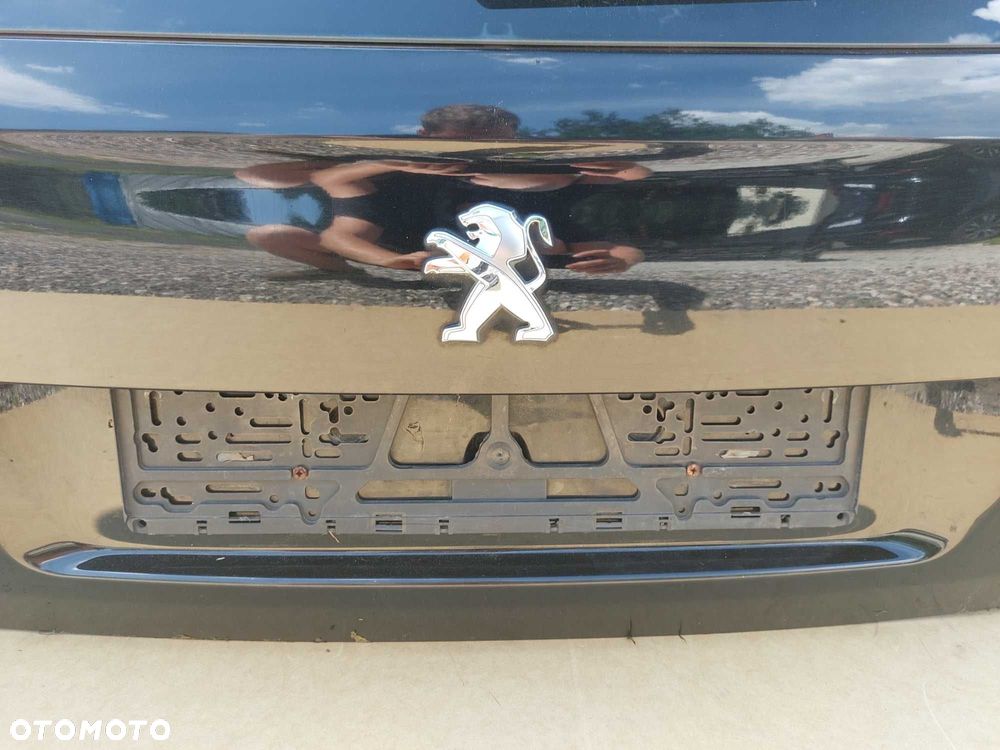Peugeot 508 SW Klapa bagażnika KTVD czarna bez malowania - 4