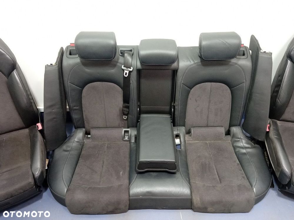 AUDI A6 C7 AVANT FOTELE KANAPA S LINE PÓŁSKÓRA KOMPLET - 5