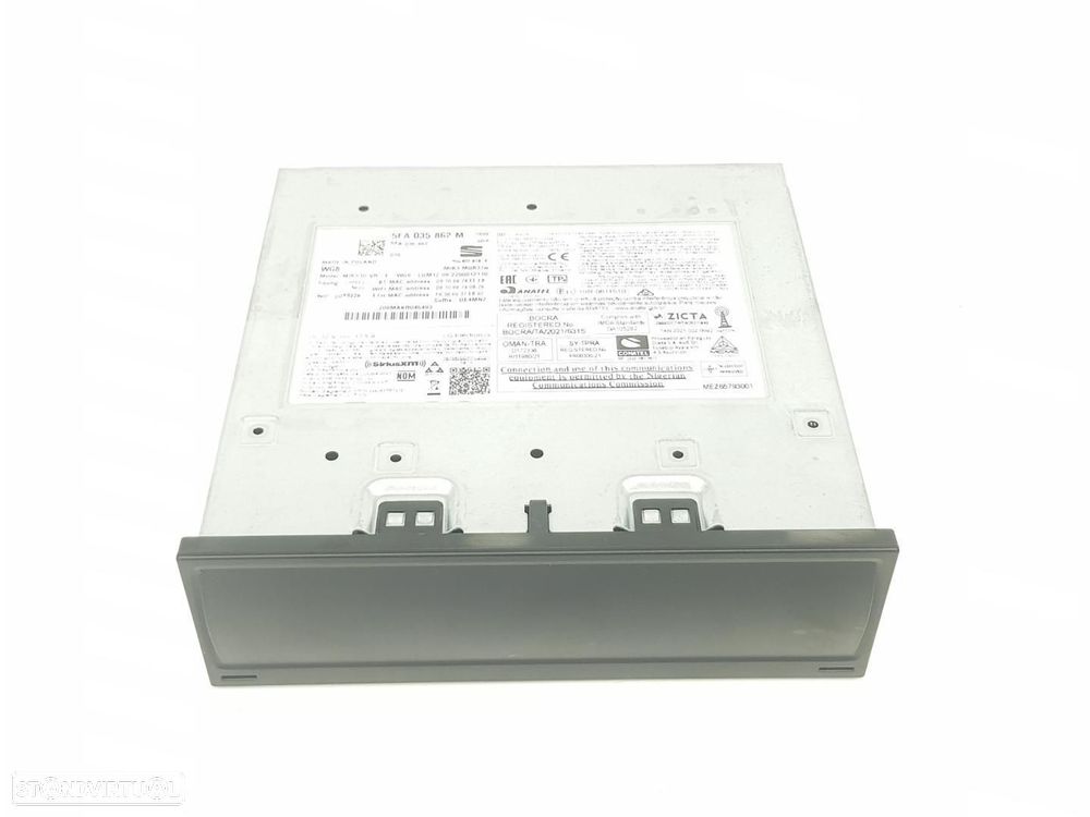 SISTEMA DE ÁUDIO RÁDIO CD SEAT LEON SPORTSTOURER KL8 - 1