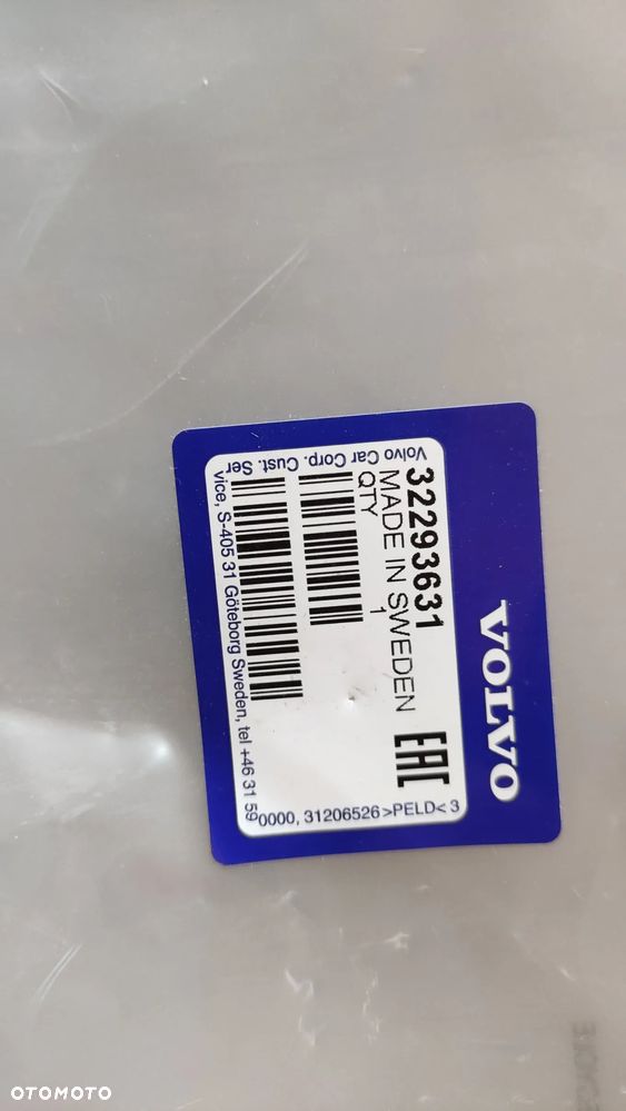 Kratka zderzaka środkowa przód Volvo XC60 II Nowa 32293631 - 2