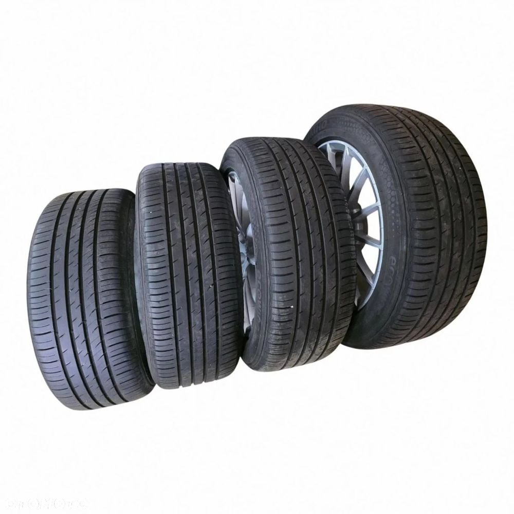 KOMPLET KÓŁ FELG ALUMINIOWYCH + ŚRUBY AUDI A4 A5 A6 225/50R17 8W0601025AE - 7