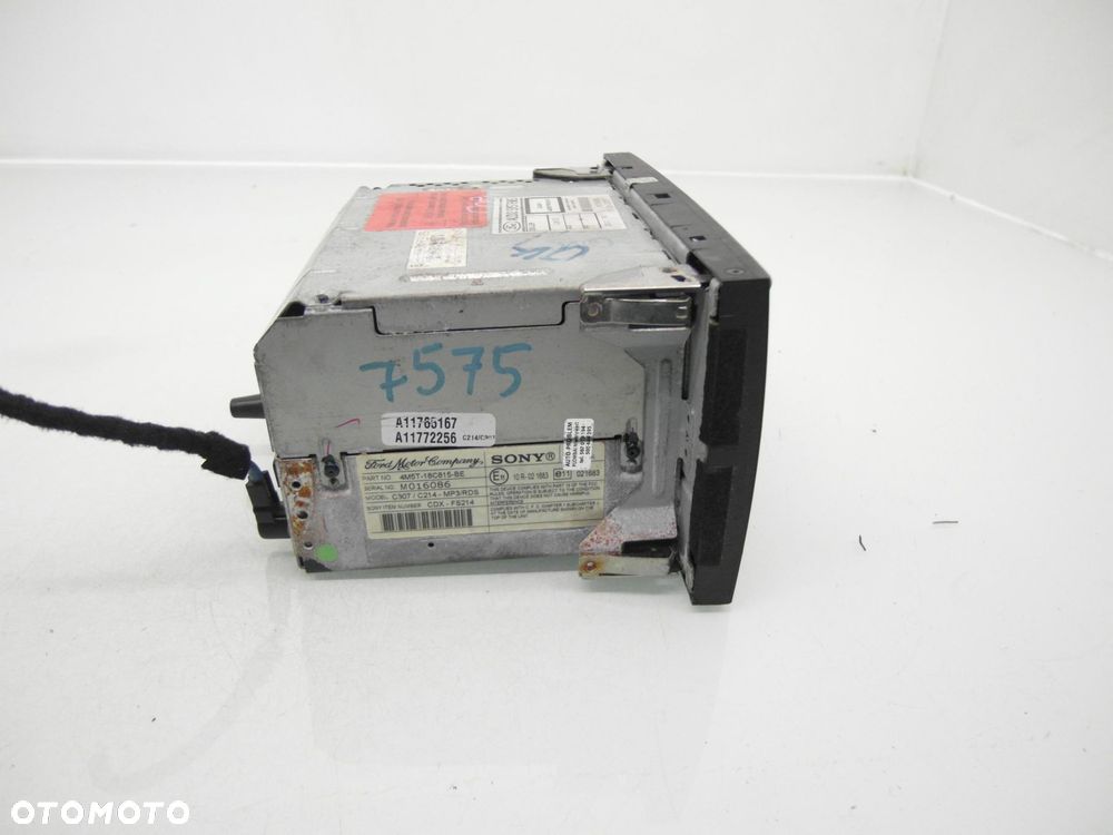 RADIO FORD FOCUS MK2 II 4M5T18C815BE + KOD - 4