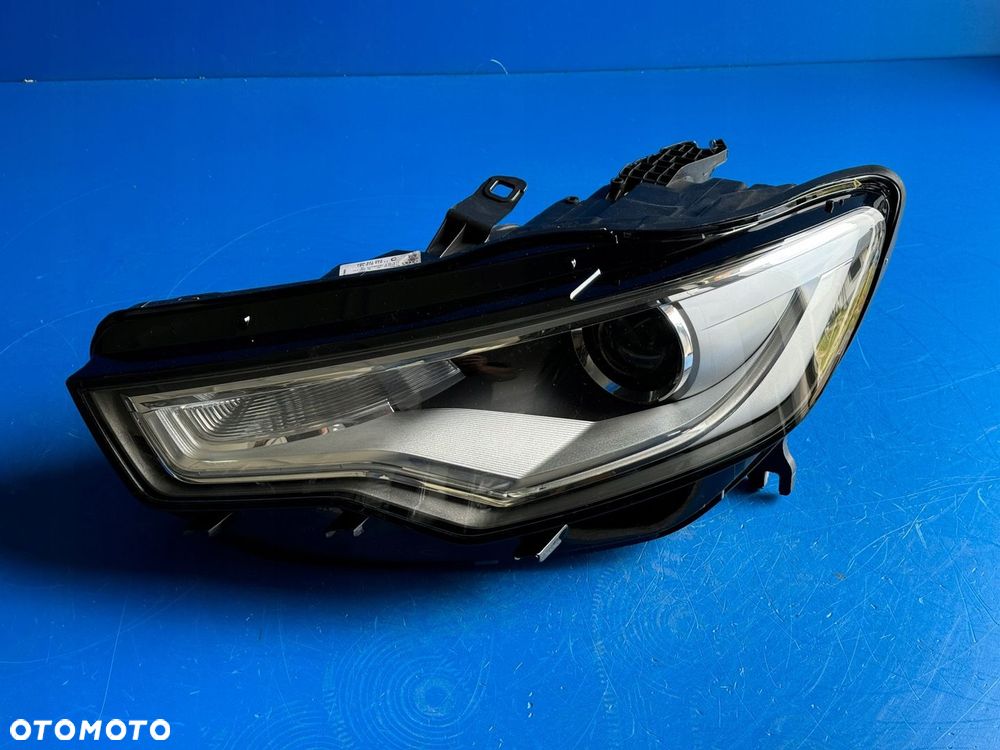 LEWY BI XENON LED AUDI A6 C7 EUROPA BDB JAK NOWA - 1