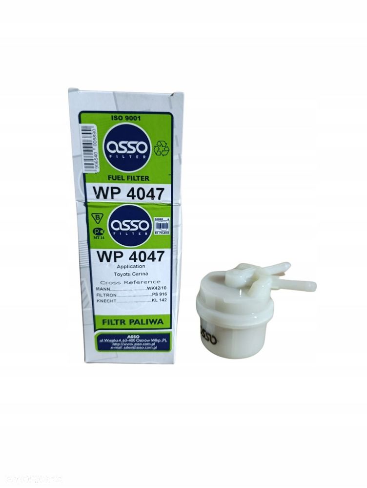 ASSO WP4047 FILTR PALIWA TOYOTA CARINA DAIHATSU CUORE WK42/10 PS916 KL142 - 3