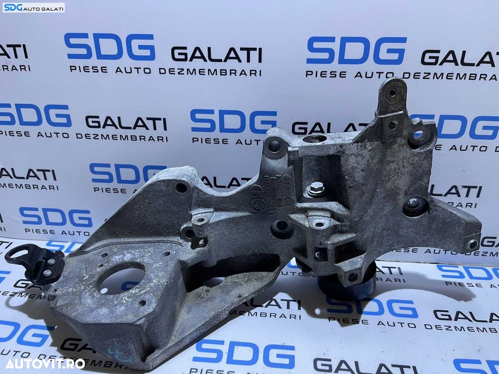 Suport Alternator Accesorii Motor cu Rola Intizatoare Curea Volkswagen Passat B6 2.0 CBAA CBAB CBBB CBAC CBDC 2005 - 2010 Cod 03L903143D [LR0904] - 1