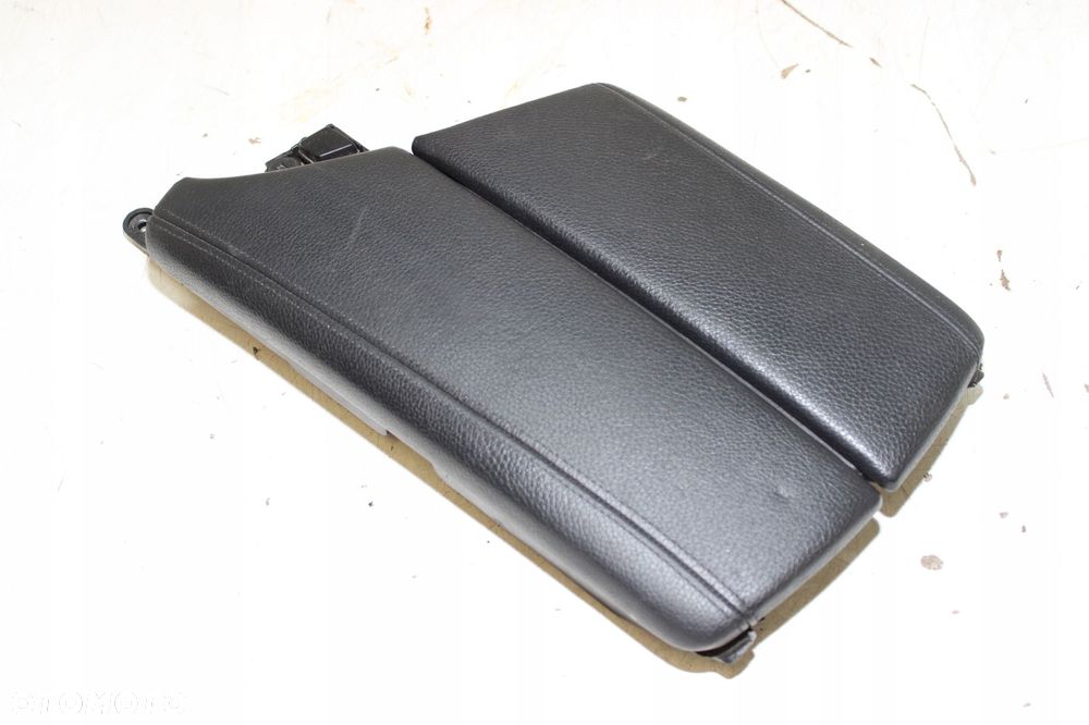 BMW F10 F11 PODŁOKIETNIK SKÓRA CZARNY 9216890 - 1