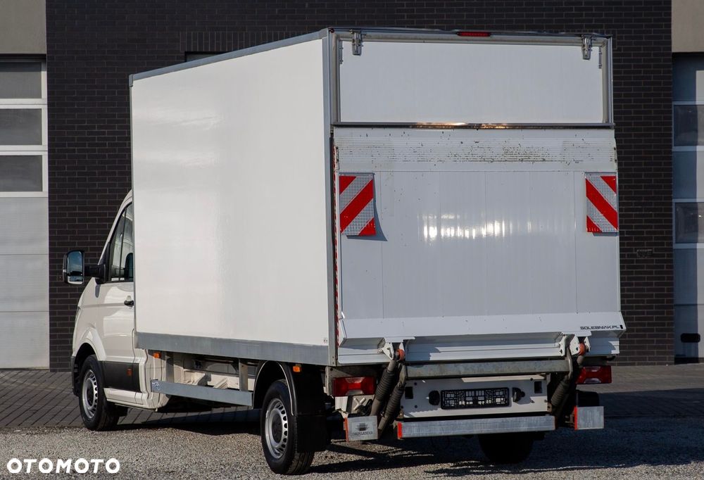Volkswagen Crafter 177KM 8ep KONTENER + WINDA dHollandia 750kg + DRZWI BOCZNE - 2