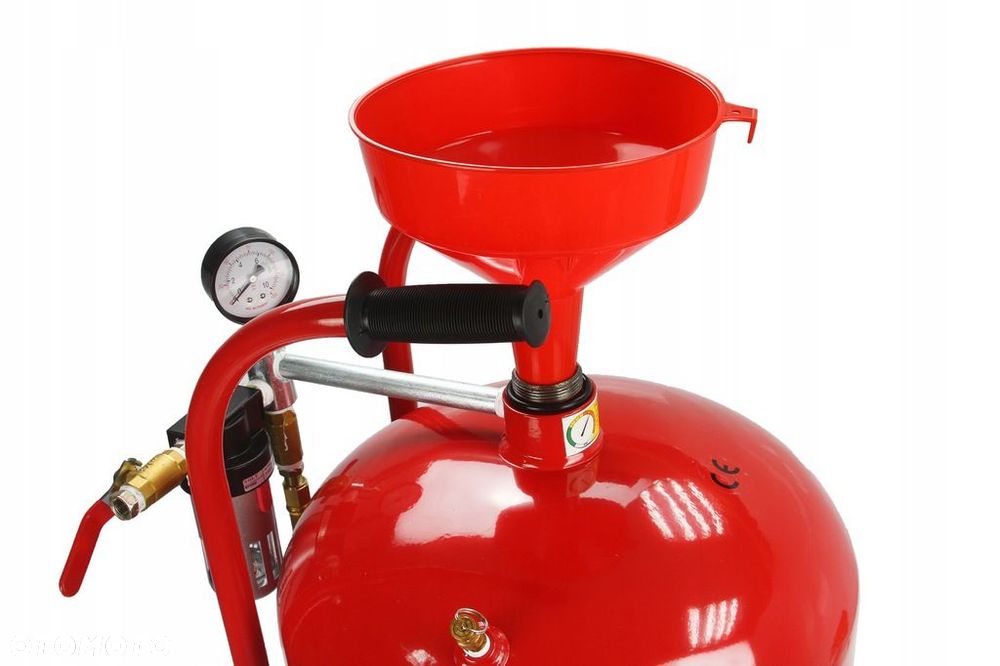 PIASKARKA SYFONOWA OCZYSZCZARKA 38L MOBILNA 3 DYSZE MASKA KÓŁKA M80591 - 7
