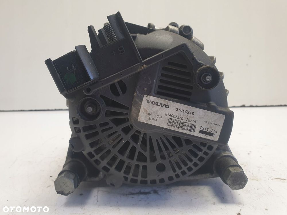 ALTERNATOR Volvo V40 II 1.6 D2 _ 150A 31419219 oryginał Alternator - 13