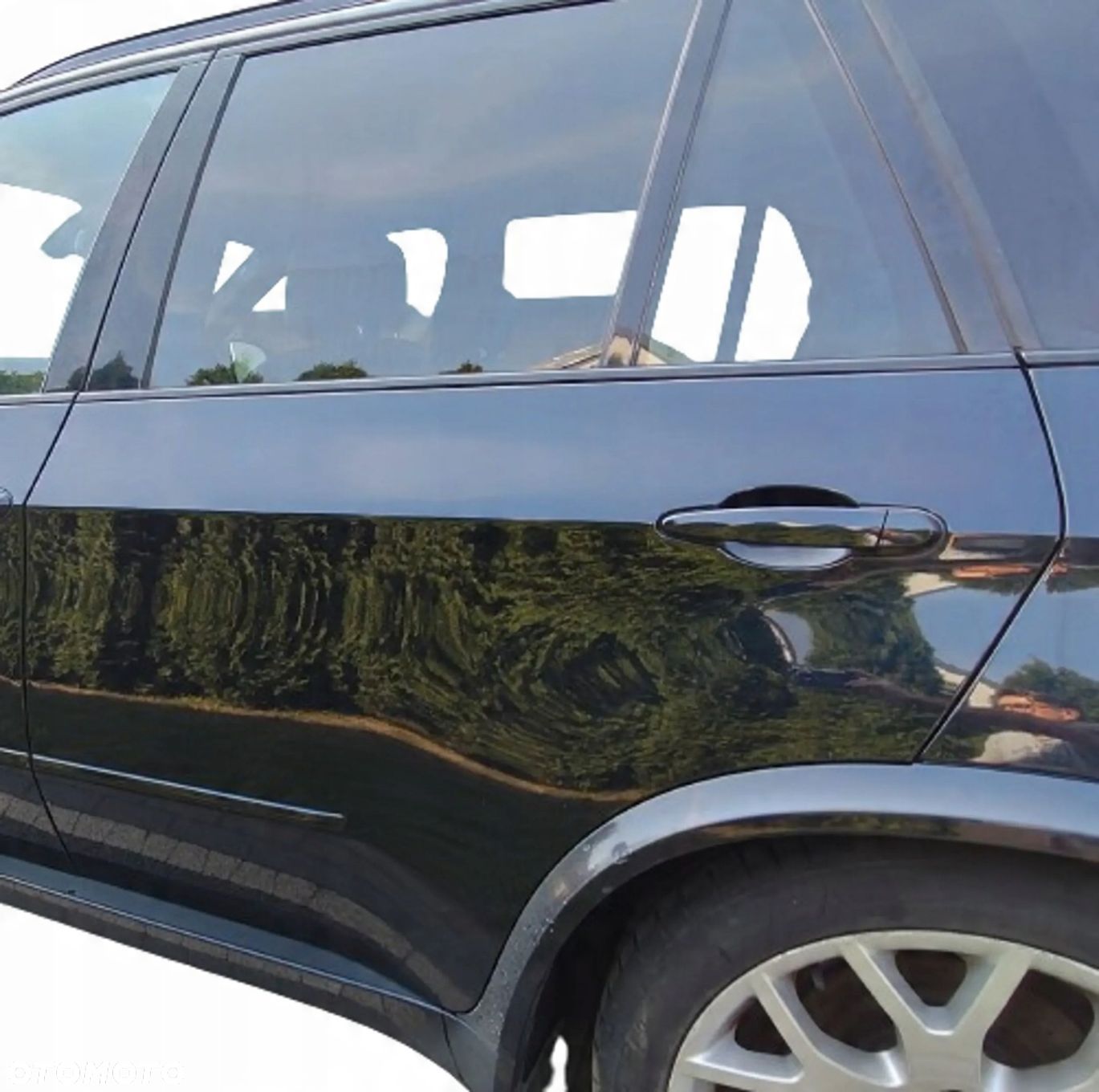 BMW X5 E70 LIFT DRZWI LEWE TYLNE LEWY TYŁ 416/9 CARBONSCHWARZ METALLIC - 1