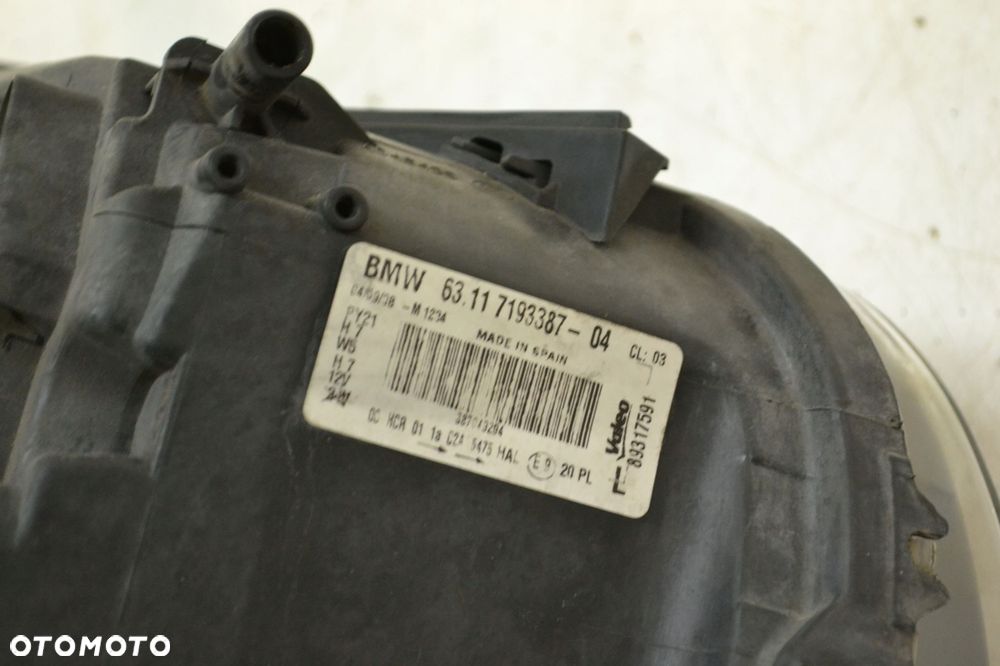 BMW E81 E82 E87 LAMPA LEWY PRZÓD ORYGINAŁ 7193387 - 11