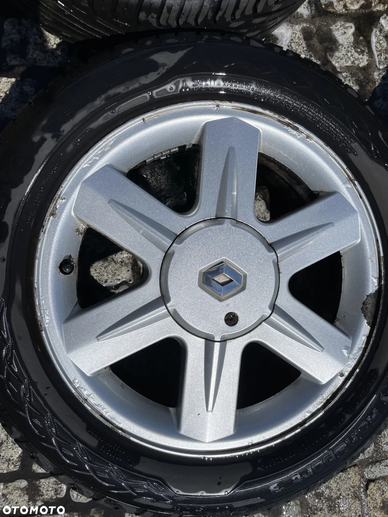 Alufelgi felgi 16” 5x108 Renault Escape Kangoo Laguna + Uniroyal Rainsport 3 205x55 R16 - 15