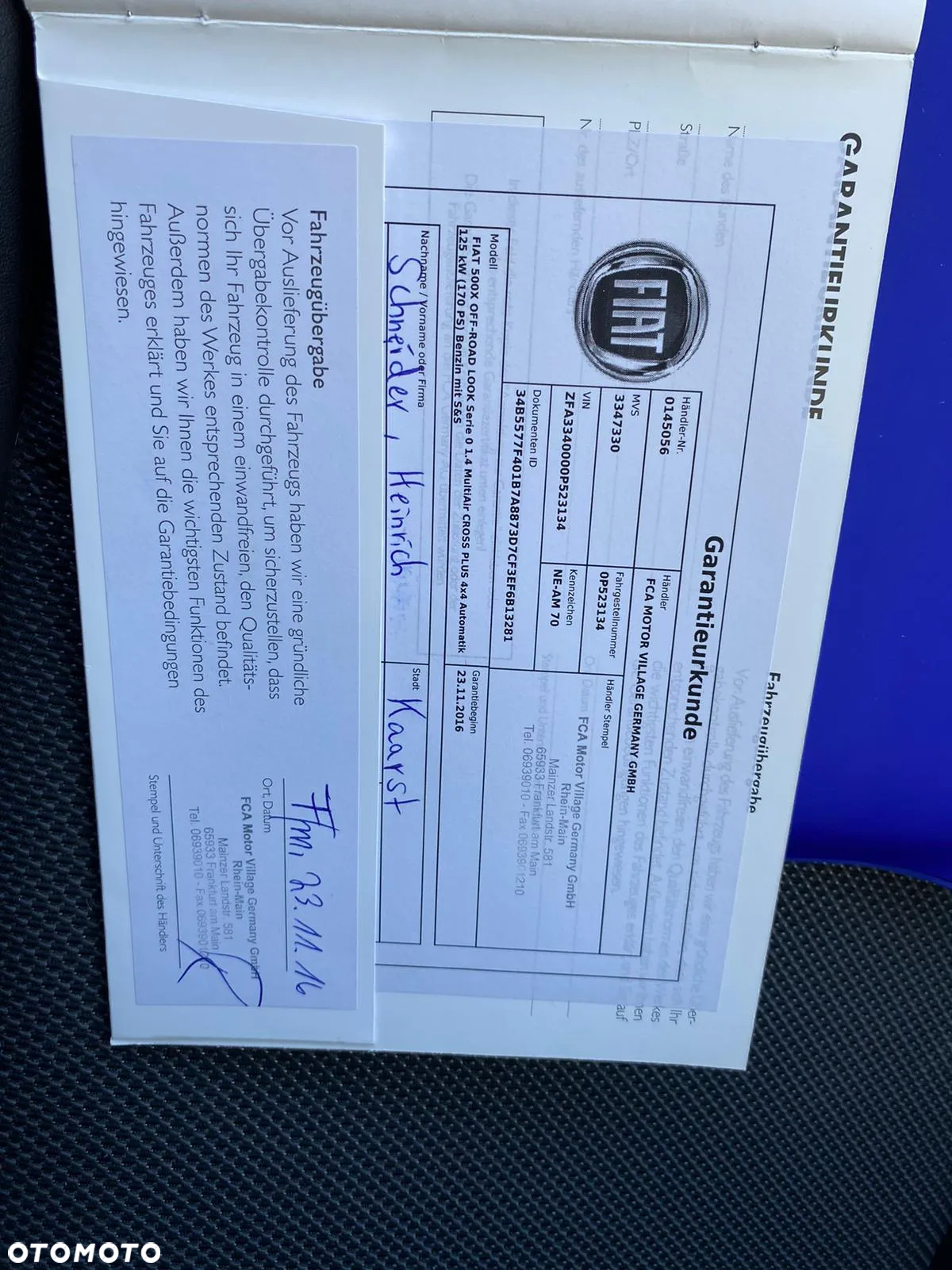Fiat 500X 1.4 Multiair Automatik 4x4 S&S Cross Plus - 22