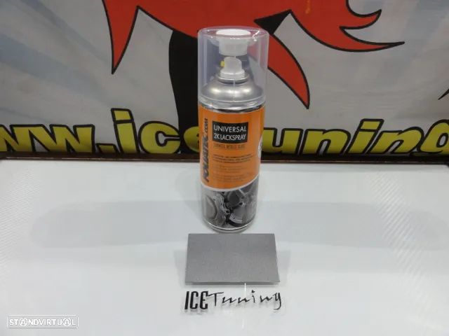 Tinta em spray de alta temperatura Foliatec para bombas / pinças de travão, kit 2 componentes em vermelho brilhante, azul brilhante, branco brilhante, preto brilhante, amarelo brilhante, cinza prata brilhante, gun metal brilhante, verde brilhante preto mate - 3