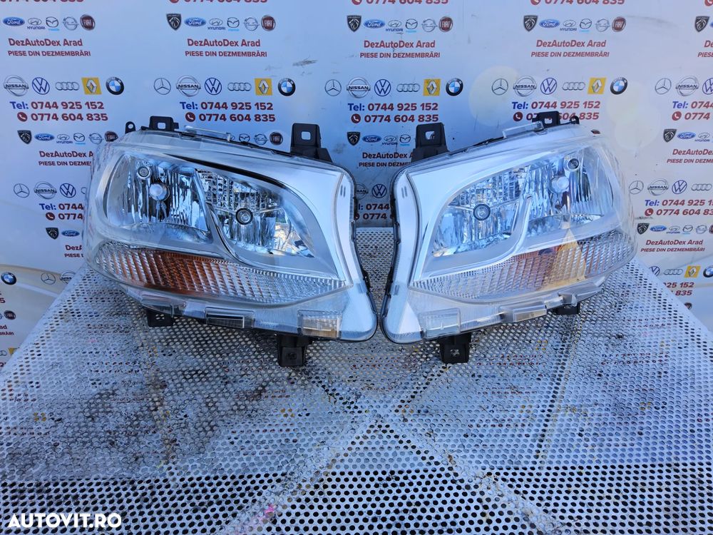 Far Mercedes Sprinter w907 faruri stânga dreapta Sprinter cod a9109060500 a9109060400 - 1